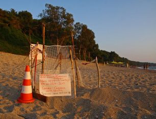 Μονολίθι Πρέβεζας: O διάδρομος στην άμμο θα βοηθήσει τα «καρεττάκια» να φτάσουν γρηγορότερα στην θάλασσα