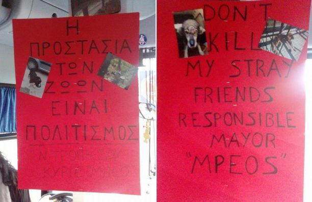 Πορεία διαμαρτυρίας στον Βόλο για την κακοποίηση των έγκλειστων σκυλιών στο Δημοτικό Κυνοκομείο