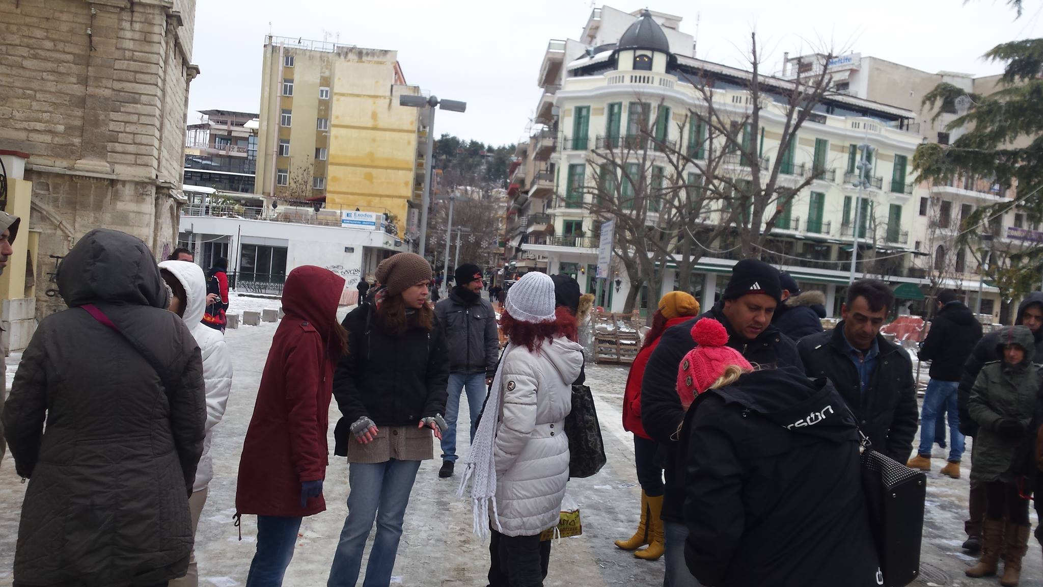 Κοζάνη: Λιγοστοί όπως πάντα εκείνοι που διαμαρτυρήθηκαν για τα δικαιώματα των ζώων 2 KozaniDiamartyria17-1-2016 (2)