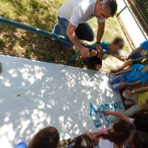 Διαδραστικό μάθημα φιλοζωίας στους μαθητές του 1ου Δημοτικού Σχολείου Ανατολής 3 MathitesAnatolis 5