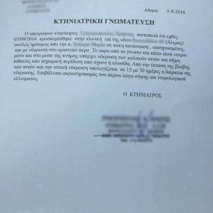 Γλυφάδα: Κατήγγειλαν την γυναίκα που είχε δεμένο τον σκύλο της ενώ το πόδι του είχε σαπίσει & νεκρώσει από την αλυσίδα (βίντεο) 17 GlyfadaLefterisAkrotiriasmemo 16