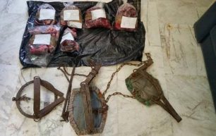 Ρόδος: Συνέλαβαν κυνηγό καθώς στο σπίτι του βρέθηκαν δόκανα & κρέας – μάλλον – από ελάφι