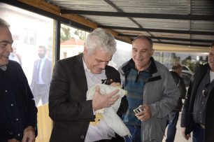 Το Διαδημοτικό Κέντρο Περίθαλψης Αδέσποτων Ζώων στον Σχιστό Κορυδαλλού επισκέφθηκε ο Γ. Τσιρώνης