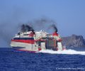 Εξαιρετικά υψηλά επίπεδα ατμοσφαιρικής ρύπανσης στη Σαντορίνη από τον καπνό των πλοίων