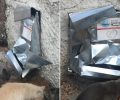 Ραφήνα Αττικής: Ακόμα μια ταΐστρα για τις γάτες βρέθηκε σπασμένη σε καμένη περιοχή