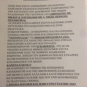 Θεσσαλονίκη: Πολλές γάτες νεκρές από φόλες στου Χαριλάου 5 HarilaouDilitiriasmenesGates14 2 2020 4