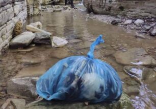 Ρογκοβό Ιωαννίνων: Τουρίστες βρήκαν κουτάβια νεκρά μέσα σε σακούλα πεταμένα σε ποτάμι