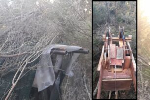Πολύγυρος Χαλκιδικής: Κυνηγοί έστησαν μηχανισμό με καραμπίνες θέτοντας σε θανάσιμο κίνδυνο ανθρώπους και ζώα