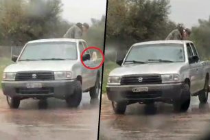 Μεσσήνη Μεσσηνίας: Εγκατέλειψε σκύλο πετώντας τον από την καρότσα του αγροτικού I.X. (βίντεο)