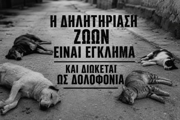 Μεγάλη Παναγιά Χαλκιδικής: Με φόλες δολοφόνησε ζώα κοντά στο Δημαρχείο
