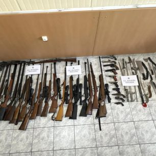 Οινόη Αττικής: Κατείχε δεκάδες όπλα, χιλιάδες φυσίγγια και κακοποιούσε πολλά κυνηγόσκυλα και ένα άλογο 56χρονος που συνελήφθη (βίντεο) 6 OinoiAttikisOplaSkylia7 2026 4