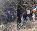 Ελευθερούπολη Καβάλας: Πυροσβέστες έσωσαν κουτάβι που εγκλωβίστηκε σε ρέμα (βίντεο)