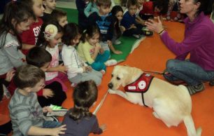 Η σκυλίτσα Λούνα θα «δείξει» στα παιδιά στη Δράμα πώς να συμπεριφέρονται στα ζώα